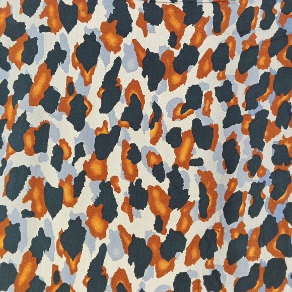 SIMONE D. Short Tank Dress Size M 100% Viscose Multicolor Print w/ Black Lining - Picture 10 of 14